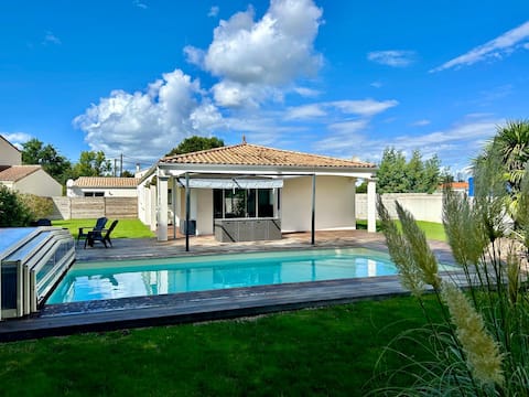 house with heated pool