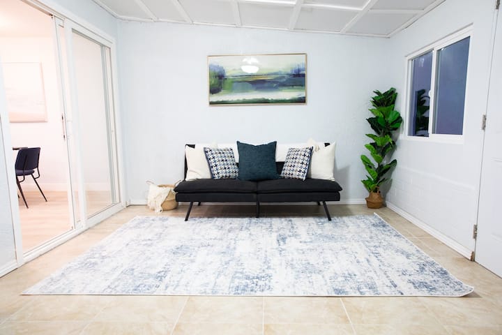 *NOTE: THIS IS NOT A FULL BEDROOM - THIS IS AN ADDITIONAL SPACE THAT CAN SLEEP ONE PERSON AND IS SHARED WITH THE OFFICE*