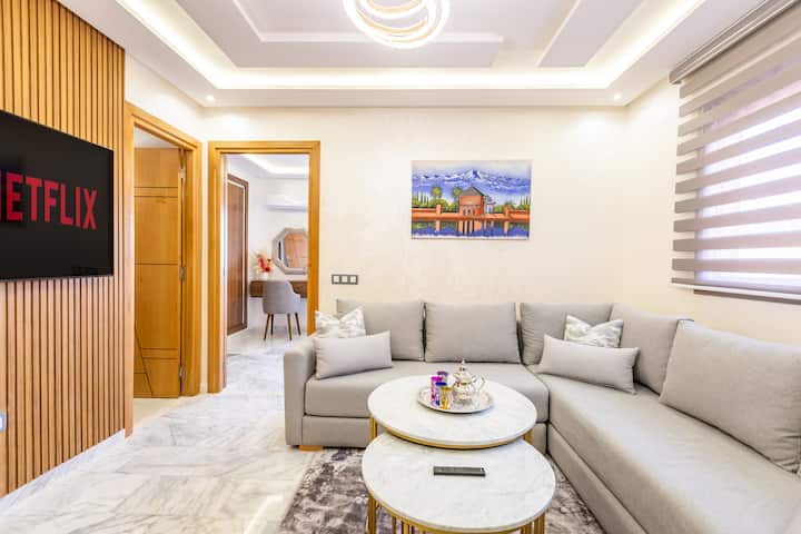 Studio éLégant Avec Parking Au Cœur De Guéliz - Marrakesh