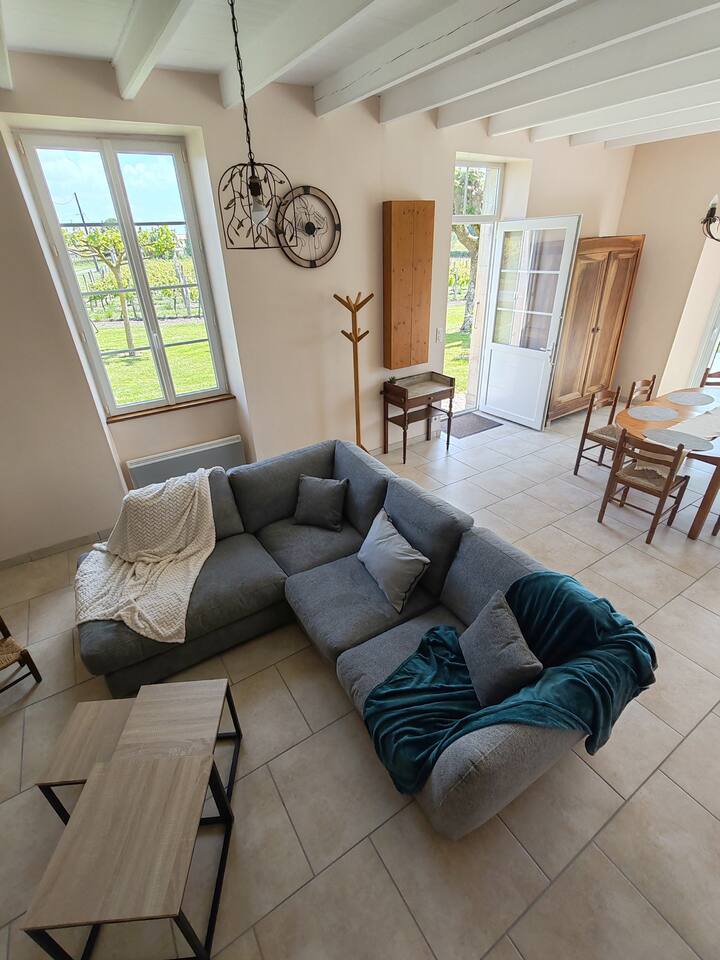 Maison Familiale Dans Les Vignes - Mortagne-sur-Gironde