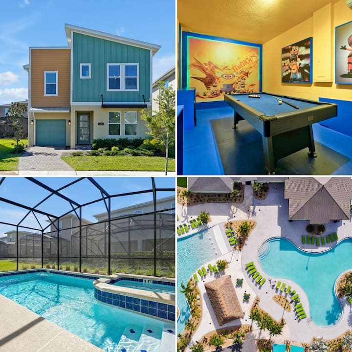 Charming House 6bed/5bath @Storey Lake - Kissimmee