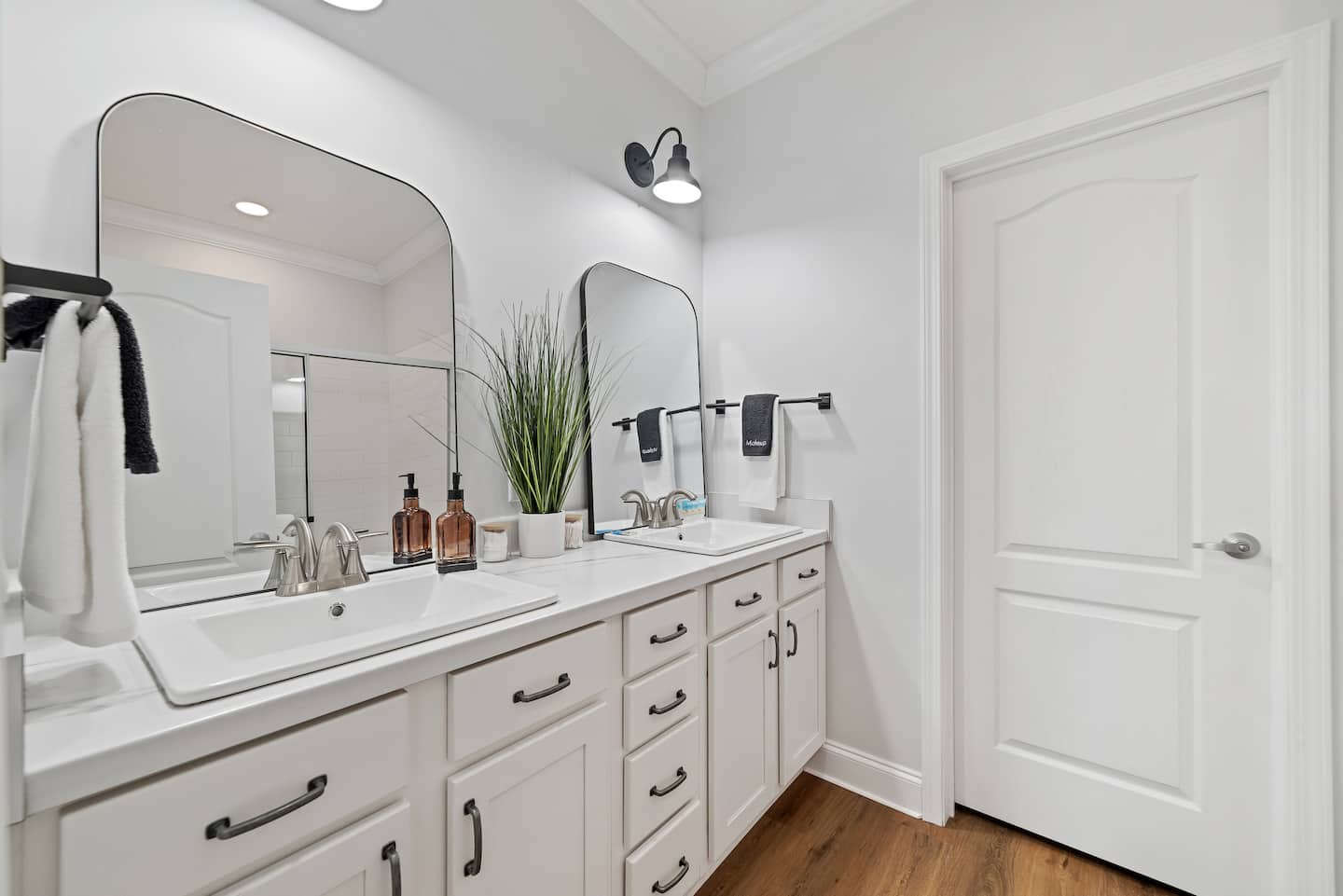 Primary bathroom double sink