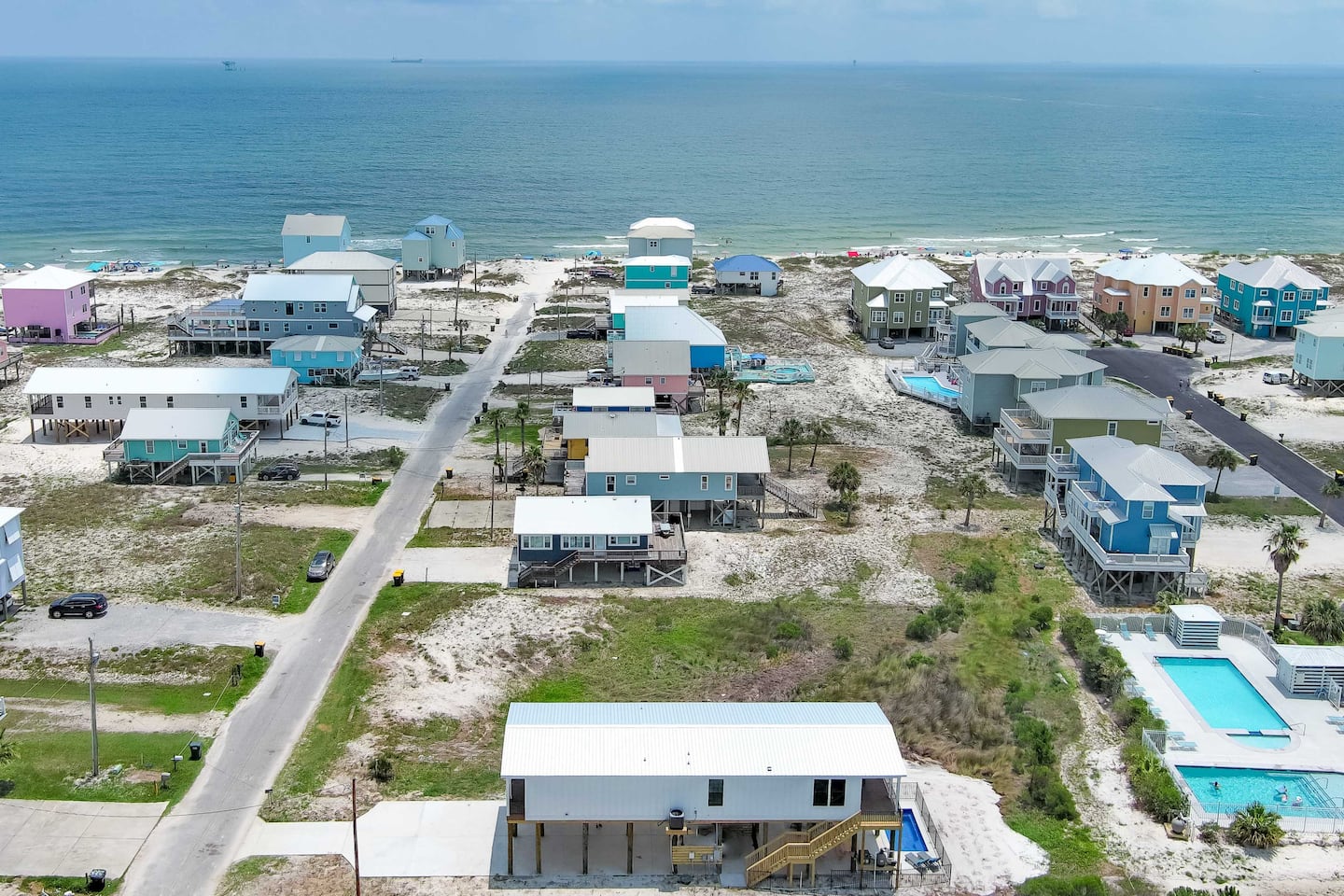 Beachfront community
