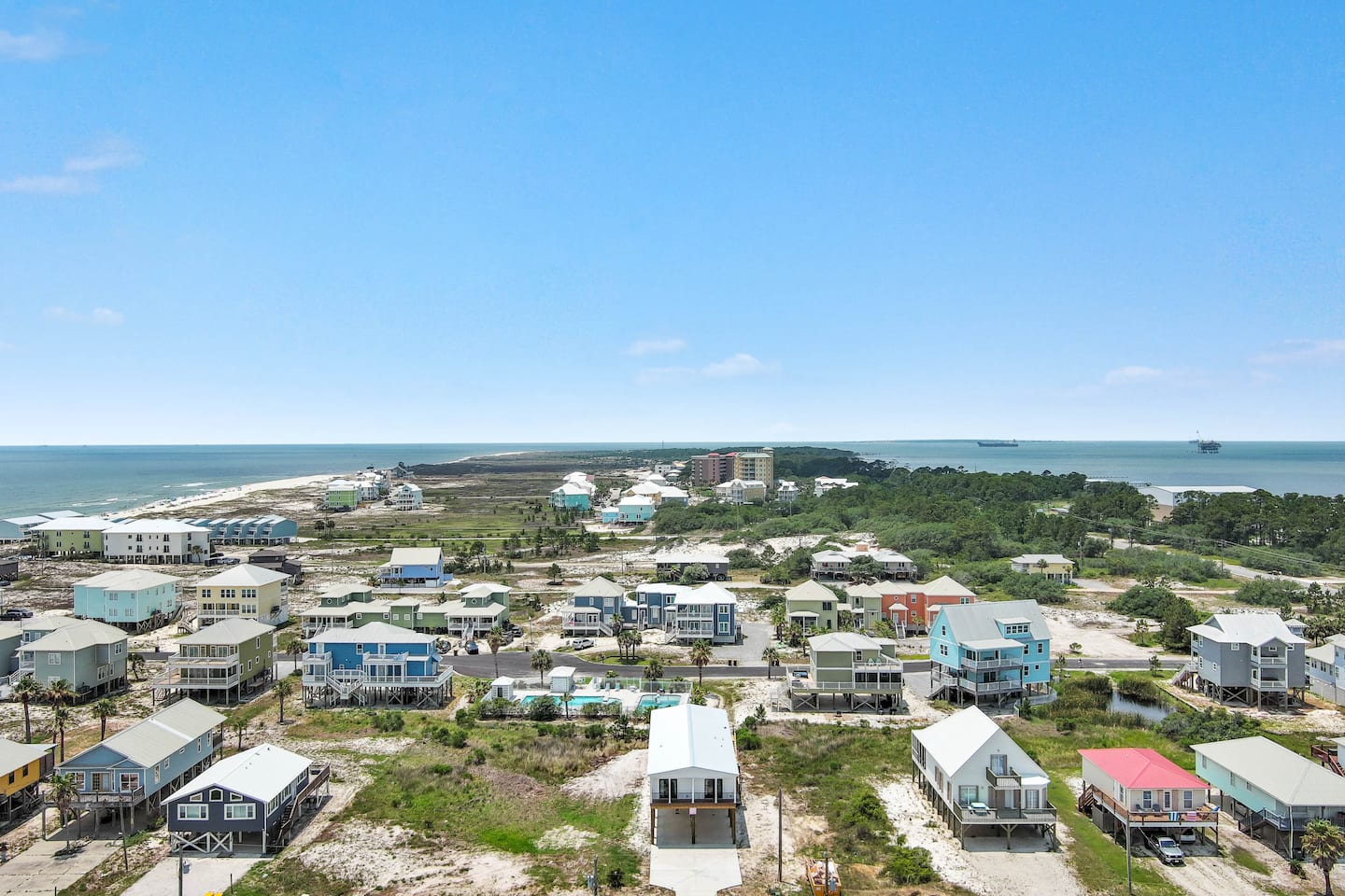 Coastal views and beach homes