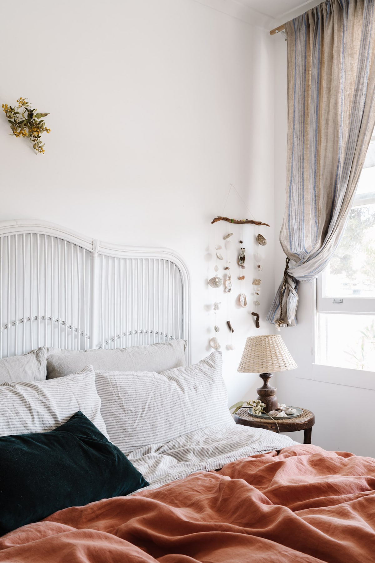 Comfy beds and french linen sheets to unwind and relax...