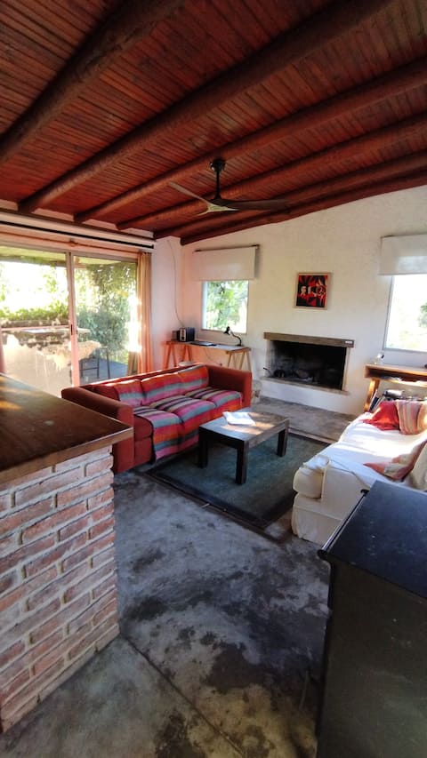 Top Airbnb: House in the mountains - hot tub and excellent view in San Carlos