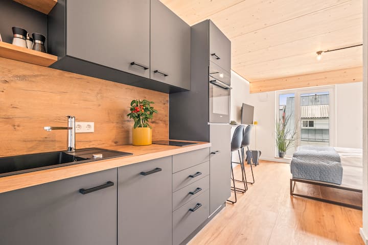 One-room Apartment Four With Air Conditioning - Friedrichshafen
