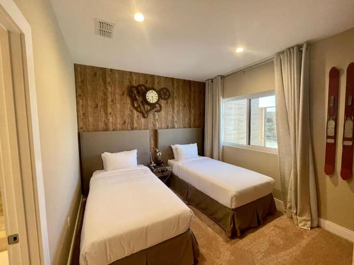 Chumba cha tatu cha kulala  - vitanda viwili pacha