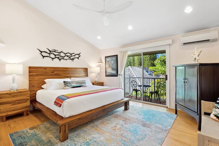 Oceaankamer met eigen badkamer