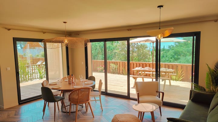 Villa Iris - Vue Mer Et Jacuzzi - 6/8p - Lacanau