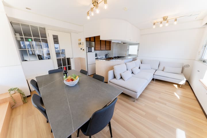 マンスリー【大久保駅徒歩5分】絶景ビュー/新大久保エリア/飲食店多数