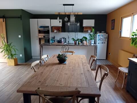 Spacious and comfortable house.