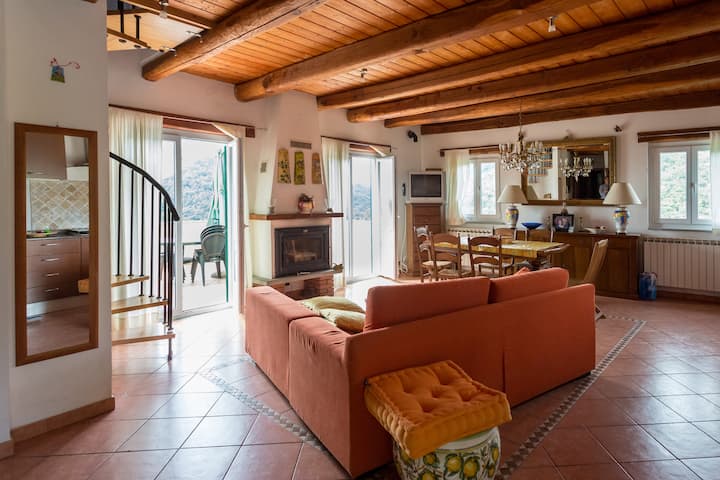 Country House With Pool And View Sea Terrace - Celle Ligure