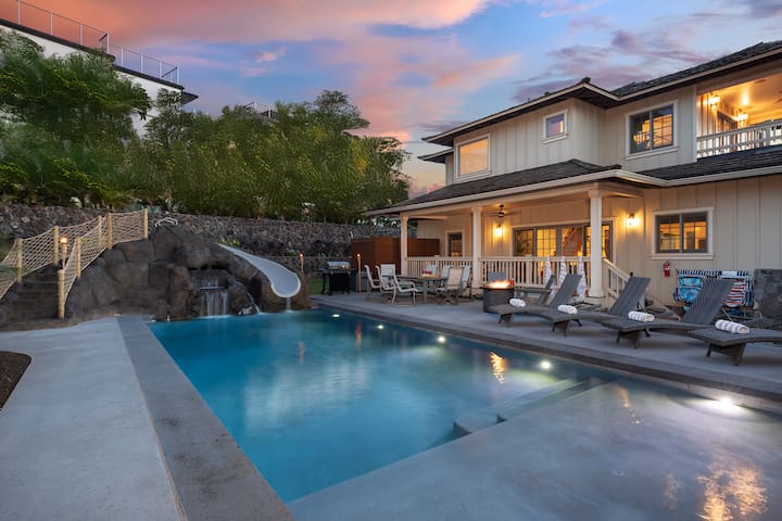 Across The Street from Napili Bay! Pool w/ Slide!