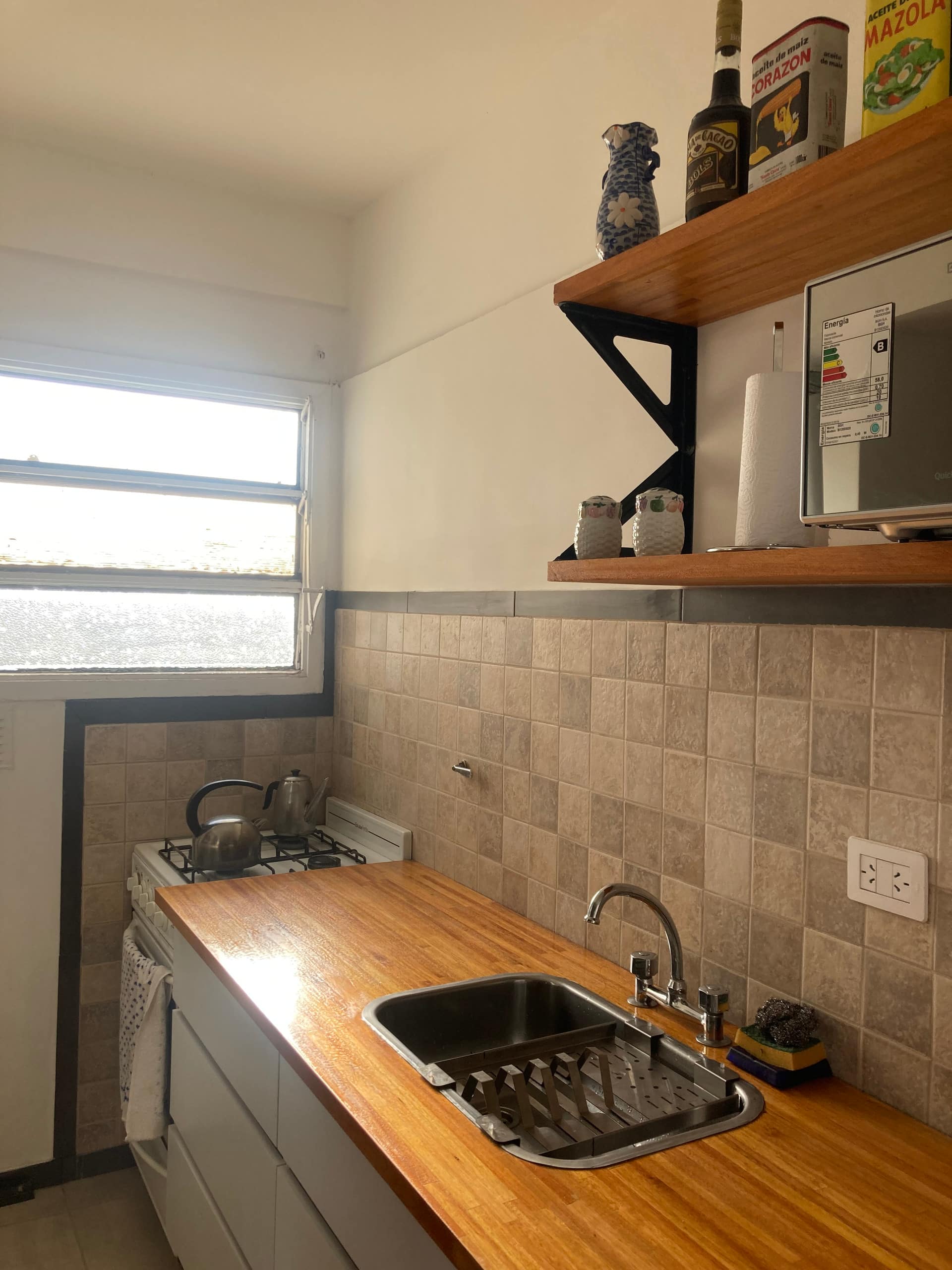Apartamento de três ambientes em Colegiales
