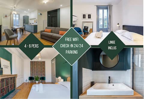 10' Lyon-Centre / Parking /CLIM portative