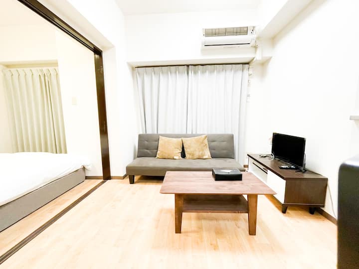 【5ppl/3f】7 Min To Nihonbashi Sta/48 Min To Kix/1dk - Osaka