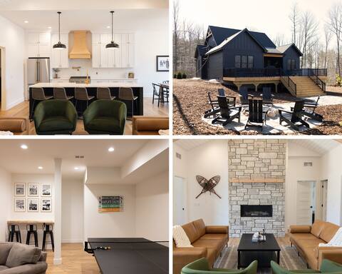 Skiing Open! Brand New Luxury Boyne Mtn Home!