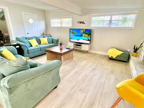 Top performing Airbnb: Pool home 5 min from Beach, 2bed 1bth, in Jacksonville