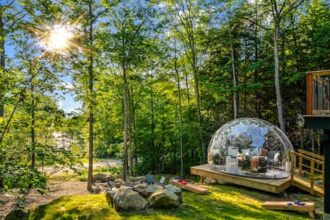 New Chalet|Dome w/view!Hot Tub|Arcade|Firepit|Pets