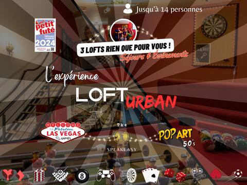 Privatize 3 lofts 300 m2 & game bar by LOFT URBAN