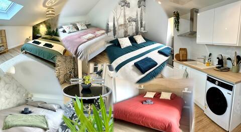 Set of 5 apartments - Capacity 12 people