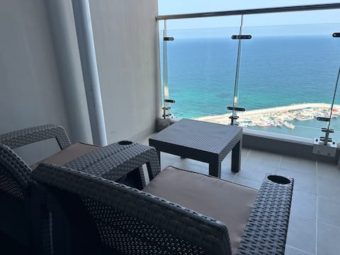 Fantastic ocean view from the top floor