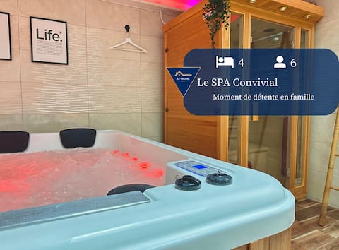 Friendly Spa - Jacuzzi - Sauna - Quiet