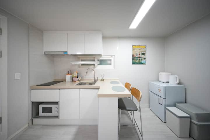 [C&m5]2room, Metro & Seongsu 5min, Luggage Storage - Corea del Sur