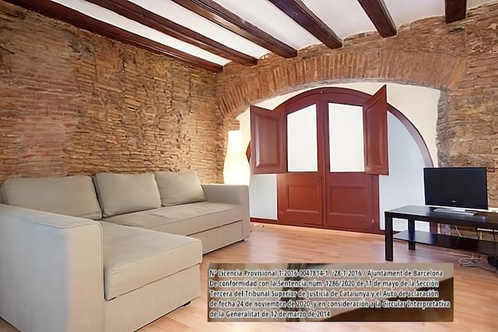 Gothic Quarter right in historical center Ramblas!