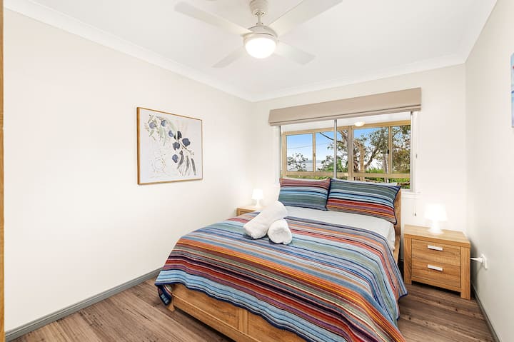 Bedroom 2 features a double bed