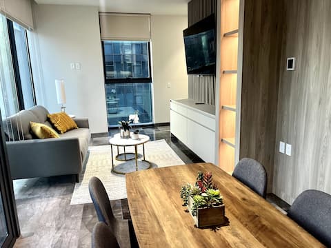 Modern 2BD&2BA I Hospital I Steps to Shops&Dining