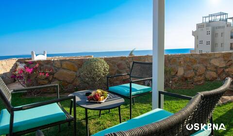 Salh Hasheesh Azzurra-Spacious Studio with Garden