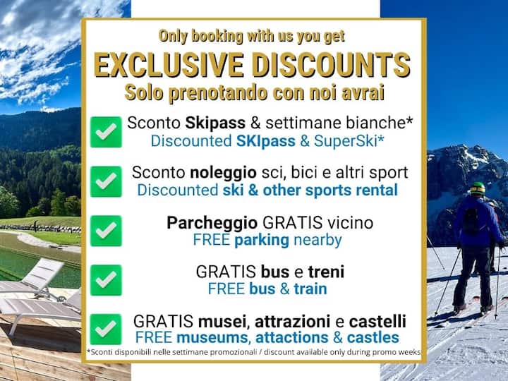 Alps' Star, Top Historic Suite & Vip Services - Madonna di Campiglio
