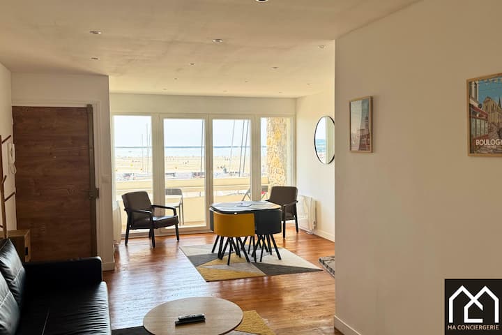 Vue Mer Exceptionnelle, Balcon, Plage à Pied, 4 P. - Boulogne-sur-Mer