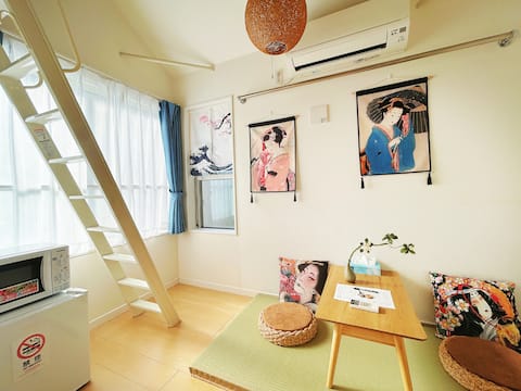 (K26F) Koenji loft apartment/Shinjuku&Kichijoji/JR