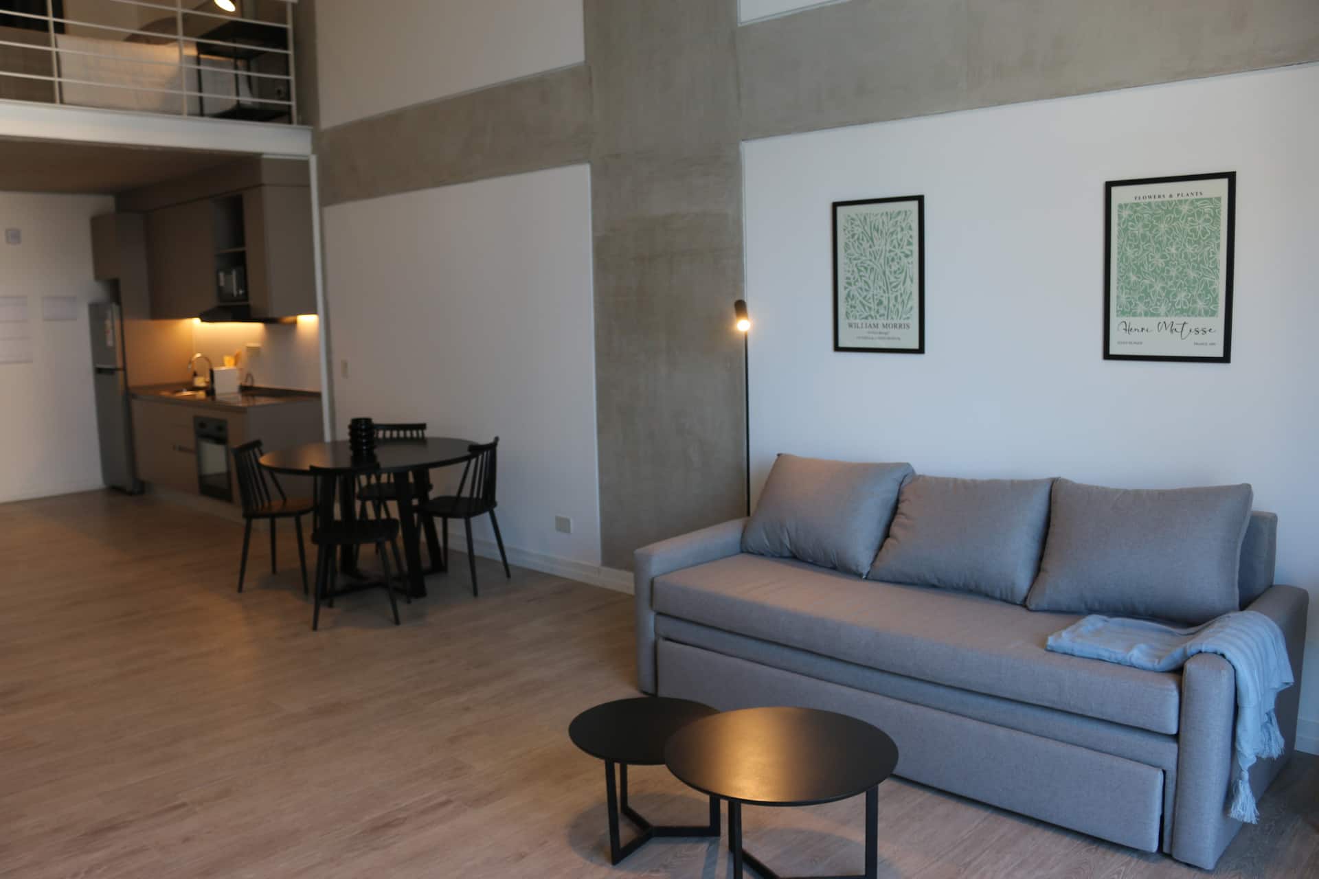 Apartamento duplex de dois ambientes em Colegiales