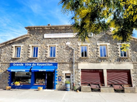 In a winemaker's cellar