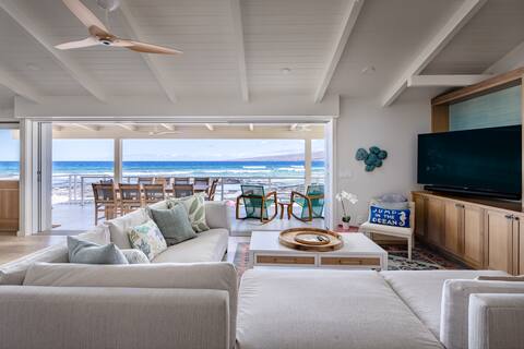 Absolutely Stunning Oceanfront Puako Beach House!