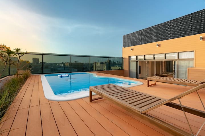 Luxury apartment with private pool 13
