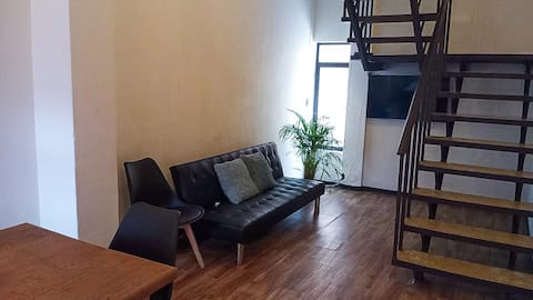 2 floor house in downtown garage & indep. entrance