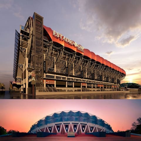 Departamento en condominio Estadio GNP Aeropuerto