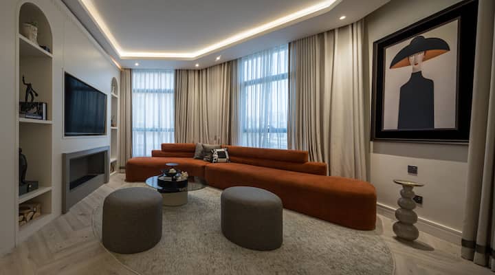 Luxury 2BR | Self Check-in | North Riyadh
