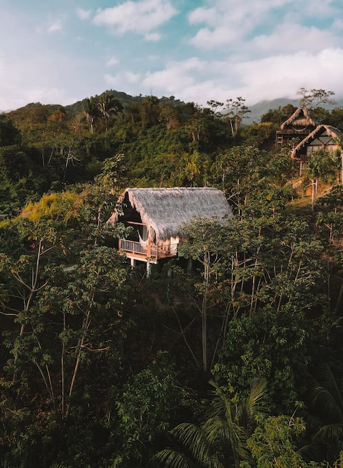 Cielva Tayrona - Quetzal Cabin, Ocean View, A/C