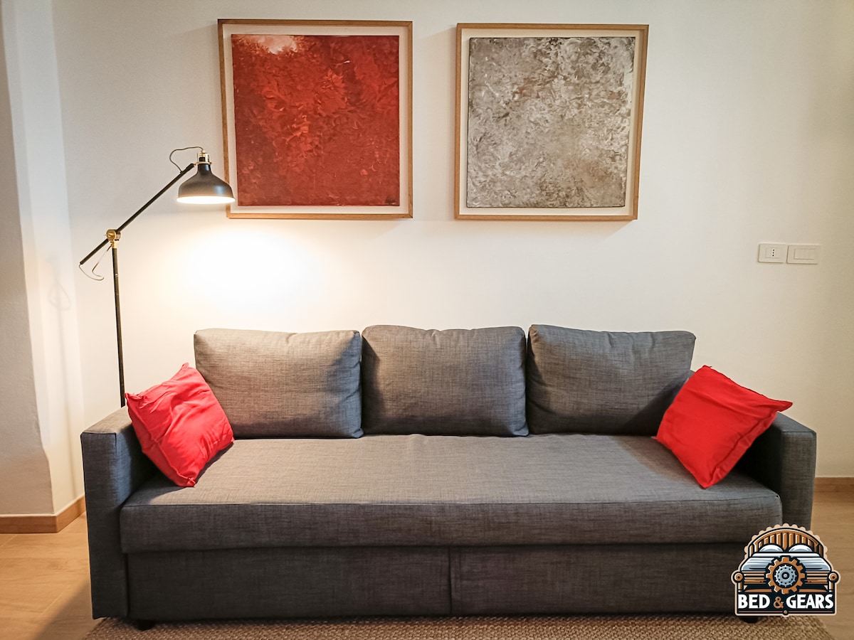 Successful Airbnb property: Bed & Gears | Industrial Design Loft in Bari