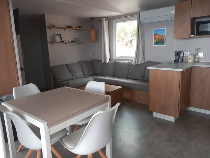 Mobil-home Superbe Vue Mer - Fréjus