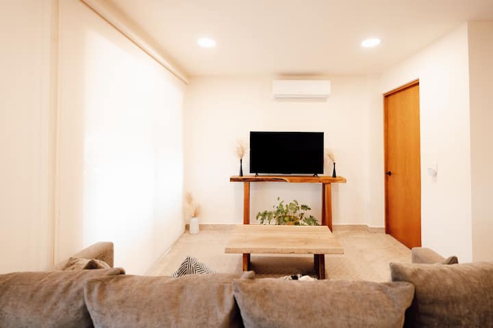 Departamento 201a Cerca De La Laguna | 6 Personas - Bacalar