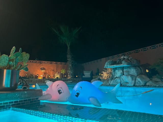 Vegas Tranquil Oasis Heated Pool/Spa+Slots+420