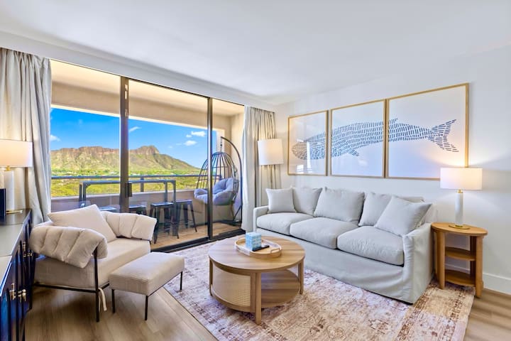 16FL-Sweeping Diamond Head View-2B-Central Waikiki