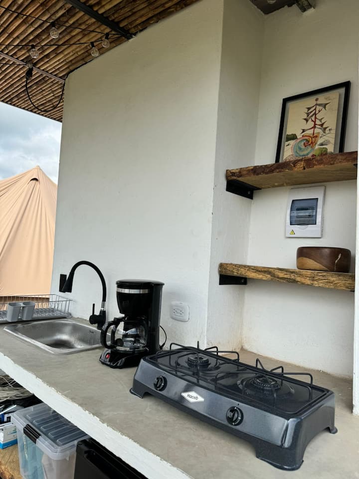 Oasis Junto Al Lago: Glamping, Paddle, Ducha Sky - Calima